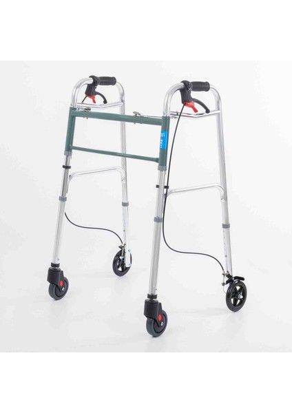 KF8220L-5 Wolker 4 Tekerlekli Frenli Yürüteç