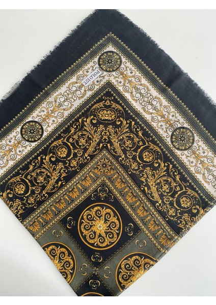 Varaklı Desen Tülbent Yazma