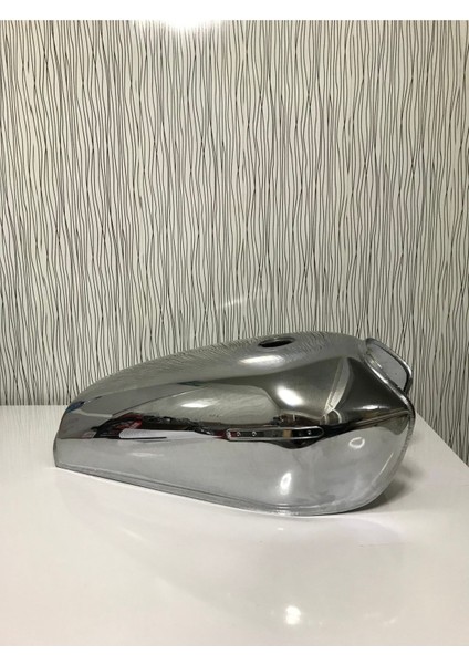 Gül Motorsiklet Cg Nikel (Krom) Benzin Deposu Samandırasız