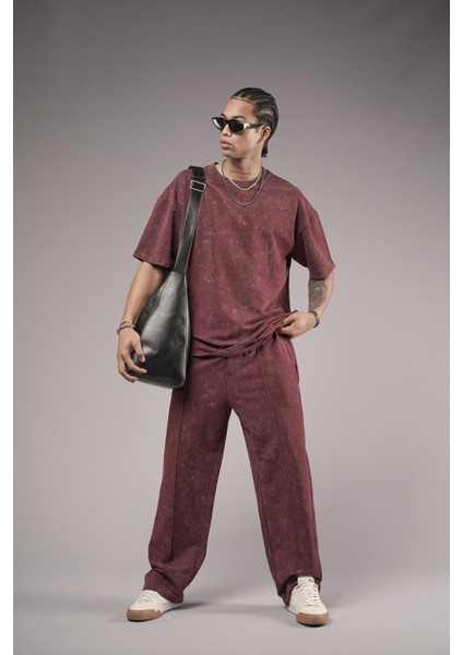 Yıkamalı Oversize Kesim Alt Üst Takım