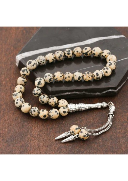 ​doğaltaş Metal Püsküllü Dalmaçyalı Jasper Taşı Tesbih fiyatları