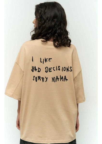 Tarzsokak I Like Mama Vizon Oversize