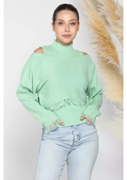 Fitilli Bluz Crop Kazak Kombinli Tirko Ikili Takım fiyatları