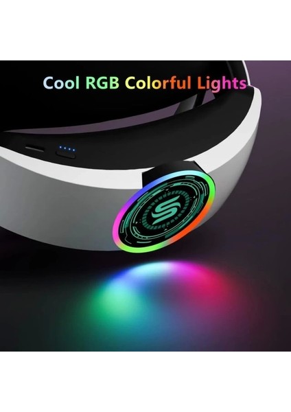 Oculus Quest 2 Için 10000MAH Pilli Kafa Bandı Rgb Battery Strap For Quest 2