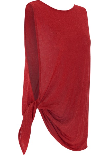 Lurex Simli Kiremit Tunik