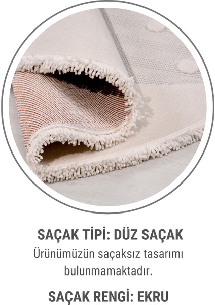 Ay ve Bulut Desenli Yuvarlak Çocuk Halısı – Dayanıklı, Kaymaz Pamuk Dokuma Tabanlı Halı (Oyun & Çocuk Odası İçin Uygun) indirimleri