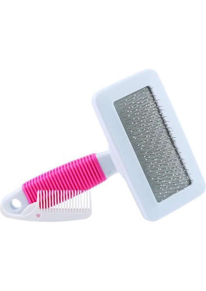 Kedi Köpek Evcil Hayvan Tüy Tarama Kma Fırçası Telli Taraklı Pembe modelleri