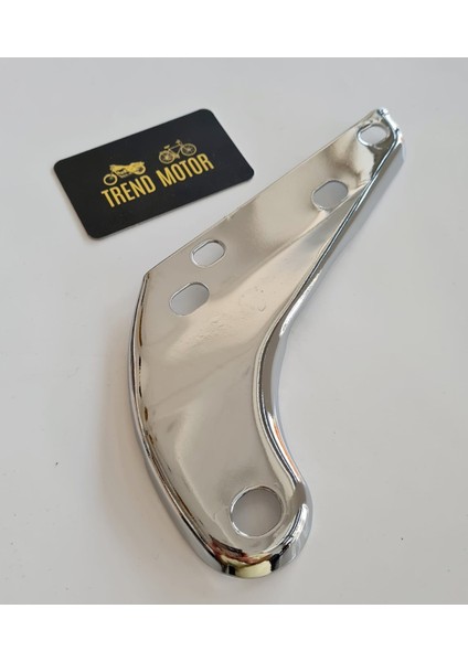 Egzoz Bağlantı Braketi Nikel - Cg Asya Kuba Motosiklet