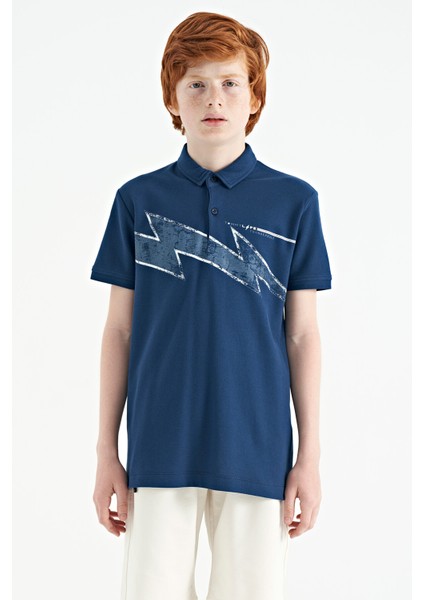 T13EG-11154_01 Erkek Çocuk T-Shirt Polo Yaka