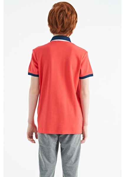 T13EG-11154_01 Erkek Çocuk T-Shirt Polo Yaka fırsatları