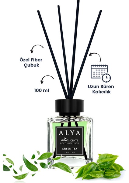 Nature's Scents Green Tea Bambu Çubuklu Oda Kokusu - Yeşilçay Kokusu modelleri