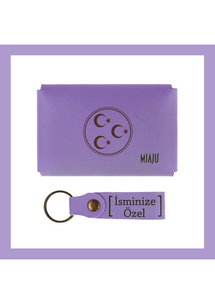 Turkuaz, Üç Hilal Ve Yıldız, Isme Özel Cüzdan Ve Anahtarlık Takımı, Hilalden Gurur Duyanlar Için fiyatları