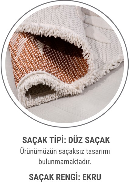 Uykucu Kirpi Desenli Yuvarlak Çocuk Halısı – Kaymaz Pamuk Dokuma Tabanlı, Kolay Temizlenebilir Halı (Oyun ve Çocuk Odası İçin)