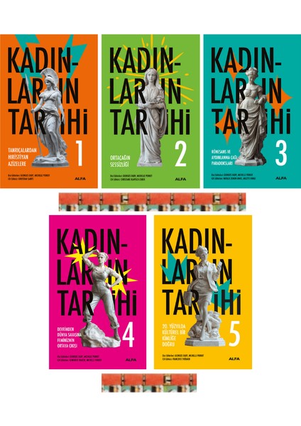 Kadınların Tarihi -1-2-3-4-5 (5kitap)(Kartonkapak)