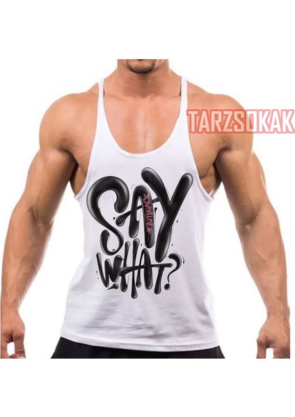 Tarzsokak Gym Tank Top Fitness Sporcu Atleti GYM148