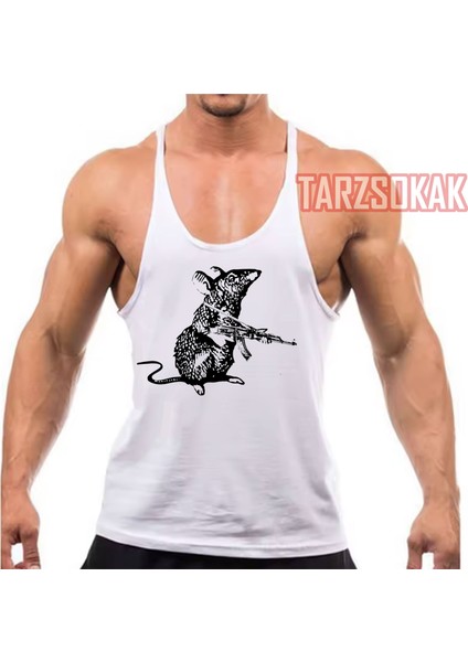 Tarzsokak Gym Tank Top Fitness Sporcu Atleti GYM33