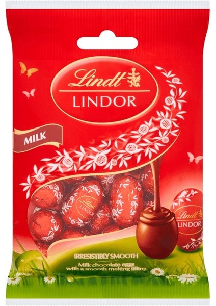Lindor Lindt Lındor Milk Chocolate Mini Eggs 80 gr