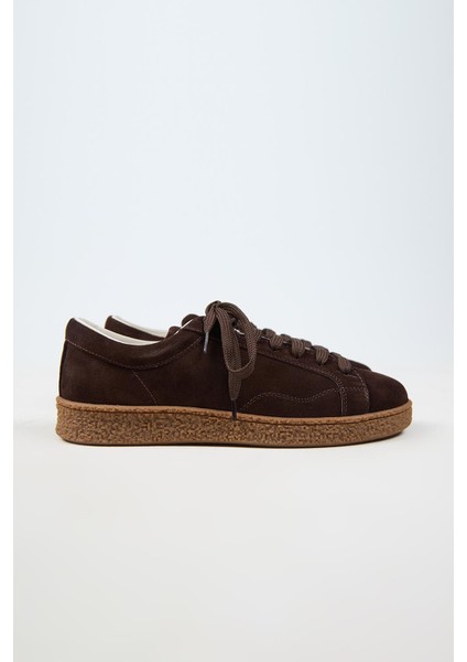 Chazz Erkek Deri Bağcıklı Kahve Sneakers