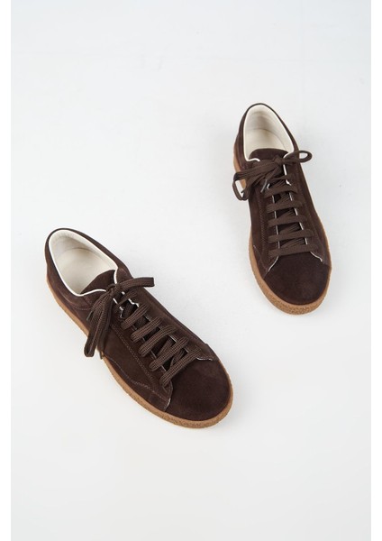 Chazz Erkek Deri Bağcıklı Kahve Sneakers