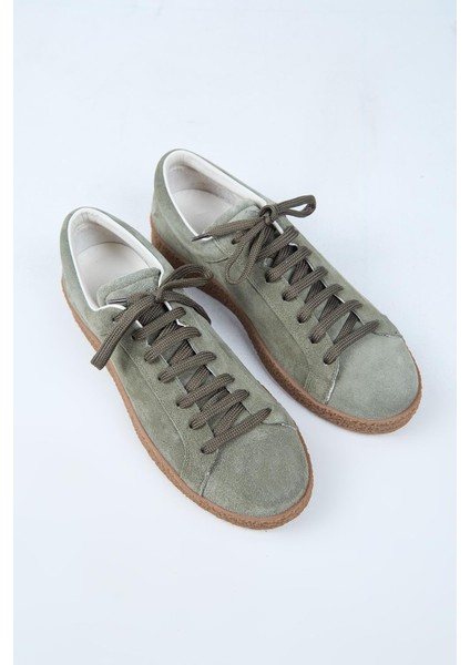 Chazz Erkek Deri Bağcıklı Yeşil Sneakers modelleri