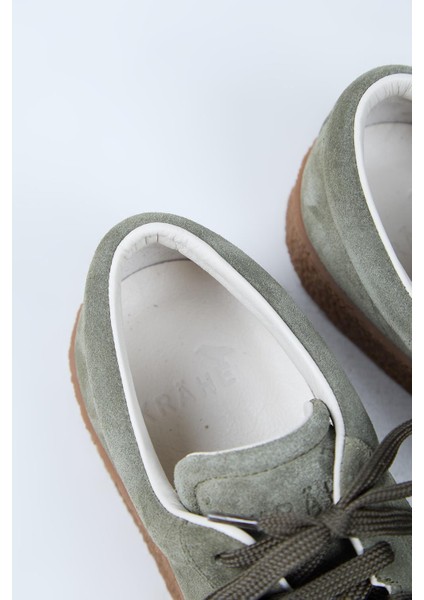 Chazz Erkek Deri Bağcıklı Yeşil Sneakers indirimleri