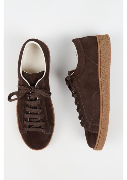 Chazz Erkek Deri Bağcıklı Kahve Sneakers