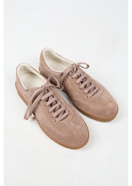 Palminteri Erkek Deri Bağcıklı Vizon Sneakers modelleri