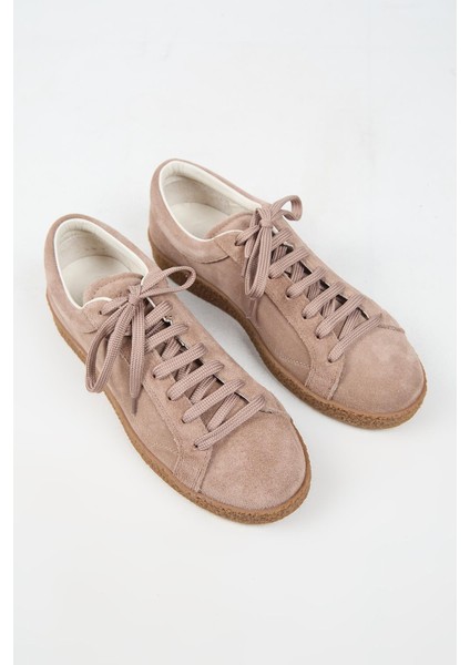 Chazz Erkek Deri Bağcıklı Vizon Sneakers