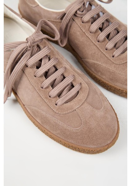 Palminteri Erkek Deri Bağcıklı Vizon Sneakers fırsatları