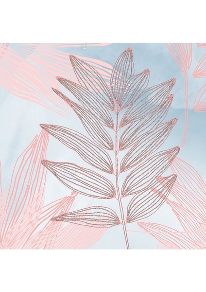 Duvar Kağıdı Ince Yapraklar Desenli Silinebilir Sağlıklı Tekstil Duvar Kağıdı modelleri