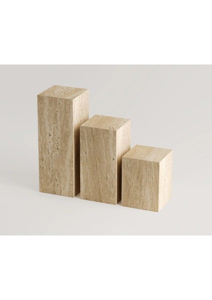 Adelpha-Mermer Küp 3 Lü Takım fiyatları