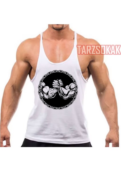 Tarzsokak Gym Tank Top Fitness Sporcu Atleti GYM40