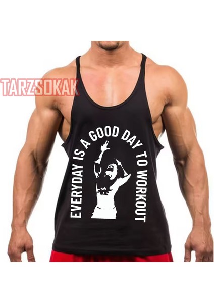 Tarzsokak Gym Tank Top Fitness Sporcu Atleti Gym2