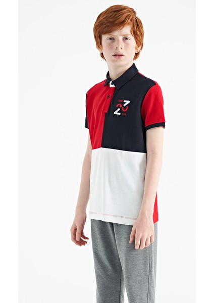 T13EG-11108_01 Erkek Çocuk T-Shirt Polo Yaka modelleri