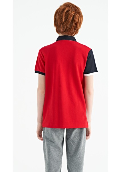 T13EG-11108_01 Erkek Çocuk T-Shirt Polo Yaka fırsatları
