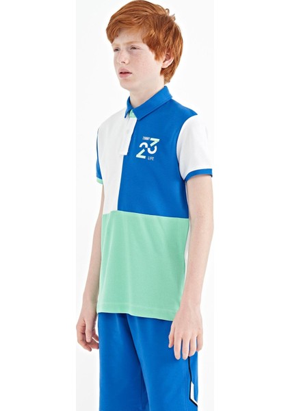 T13EG-11108_01 Erkek Çocuk T-Shirt Polo Yaka modelleri