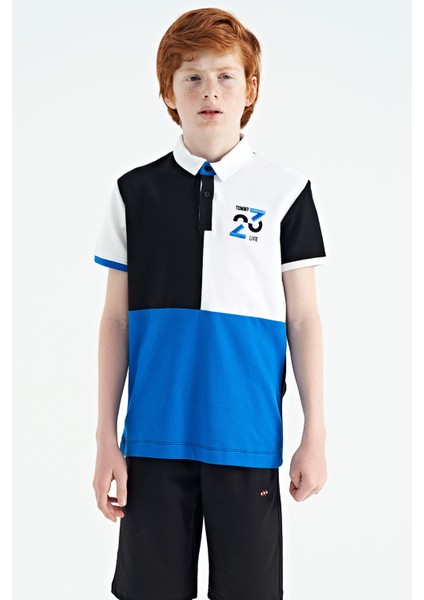 T13EG-11108_01 Erkek Çocuk T-Shirt Polo Yaka