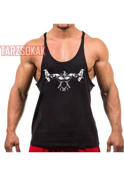 Tarzsokak Gym Tank Top Fitness Sporcu Atleti GYM15