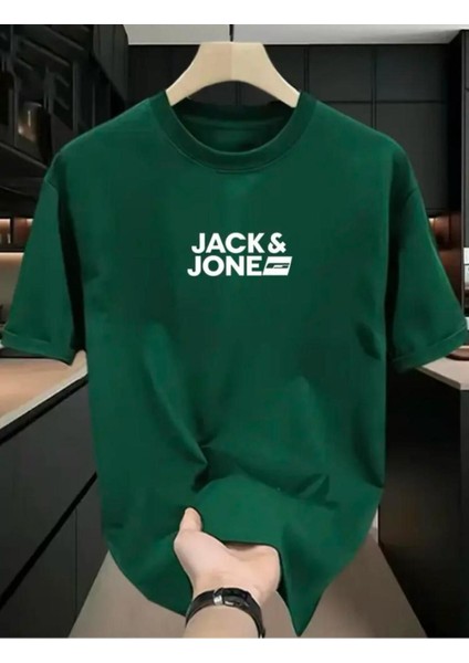Tarzsokak Jack Jone Yazı Baskılı Basic