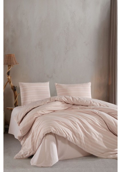 Stripe Saten (KİNG SİZE) Nevresim Takım