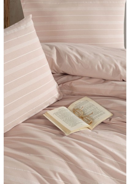 Stripe Saten (KİNG SİZE) Nevresim Takım