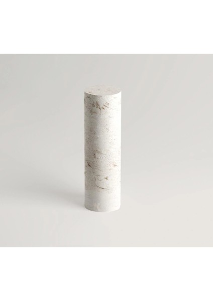 Nana -Mermer I Model Camlı Yan Sehpa