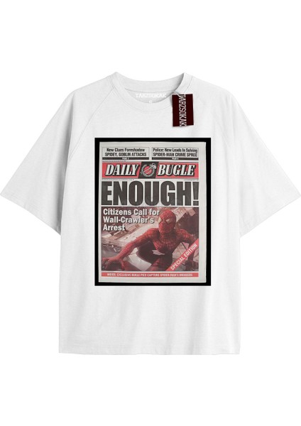 Spider-Man Gazete Baskı Model No Way Home Tshirt