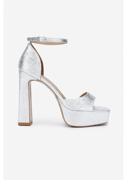 Kadın Vegan Lame Topuklu Ayakkabı 891 301 Bn Ayk Y25 Lame