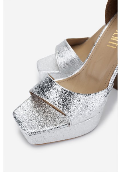 Kadın Vegan Lame Topuklu Ayakkabı 891 301 Bn Ayk Y25 Lame modelleri