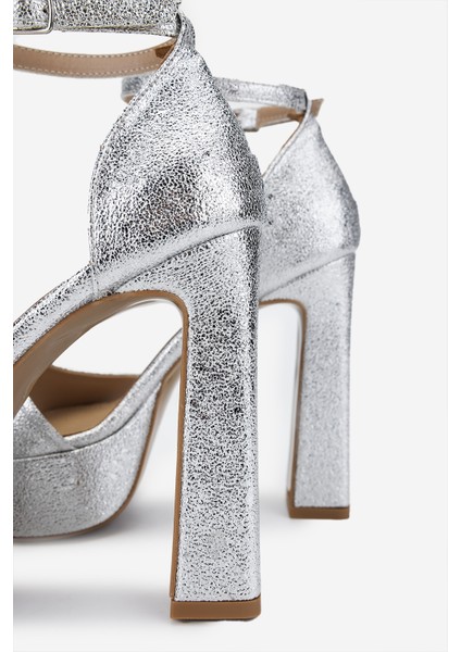 Kadın Vegan Lame Topuklu Ayakkabı 891 301 Bn Ayk Y25 Lame fırsatları