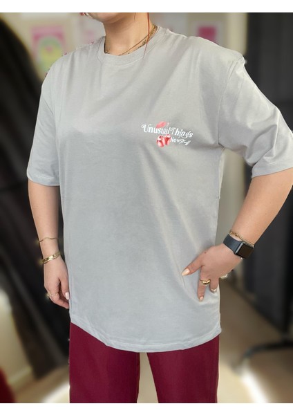 Oversize Sırt Baskılı Tshirt fiyatları