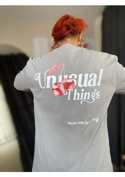 Oversize Sırt Baskılı Tshirt modelleri