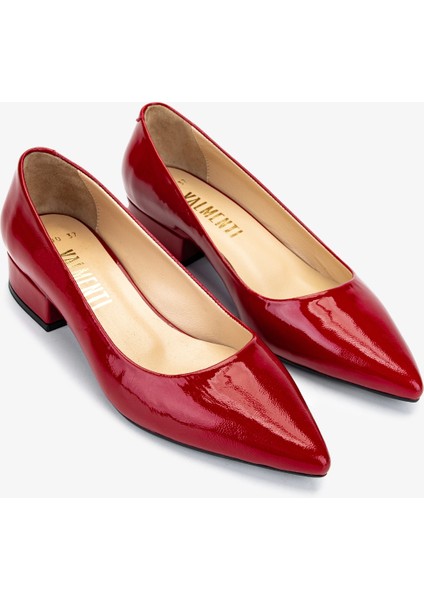 Kadın Deri Kırmızı Topuklu Ayakkabı 492 55900 Bn Ayk Y25 Kırmızı fiyatları