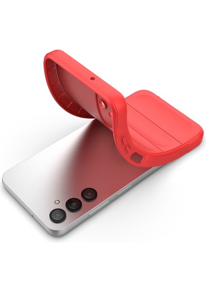 Samsung Galaxy A16 Kılıf Esnek TPU Oyuklu Arka Yüzey Tasarımlı Zore Etnik Silikon Kapak + Cam Ekran Koruyucu modelleri